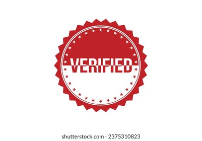 Verified red ribbon label banner. Open available now sign or Verified tag.