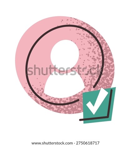 Verified reliable account checkmark icon