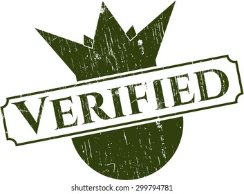 Verified rubber grunge seal