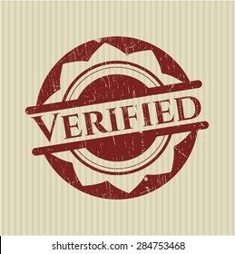 Verified rubber seal