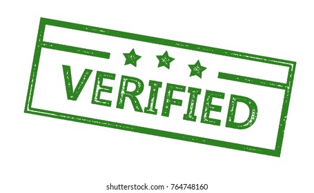 Verified Rubber Stamp