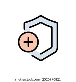 Verified Shield Icon Perfect for Security and Protection. Immune Guard Sign. Simple Vector Isolated On White Background.