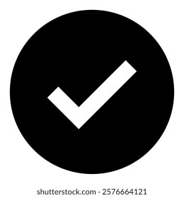 verified sign symbol vector icon