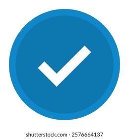 verified sign symbol vector icon