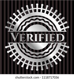 Verified silver emblem