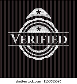 Verified silvery shiny badge