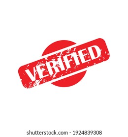 Verified stamp. verified grunge sign. 