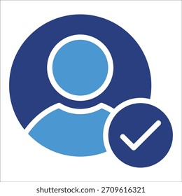 Verified User Icon Element For Design