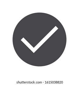 Verified vector icon, simple sign for web site and mobile app.