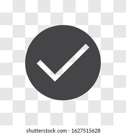 Verified vector icon, simple sign for web site and mobile app.