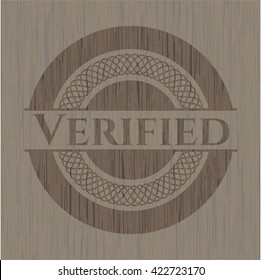 Verified wood emblem