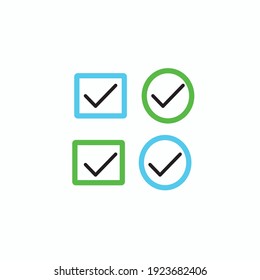 Verify icon design with right arrow and commercial use