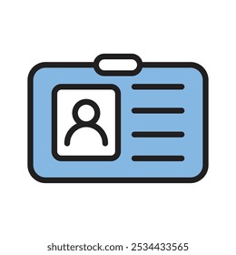 Verifique fácilmente su identidad con el ícono de su tarjeta de identificación para un acceso y Identificación seguros