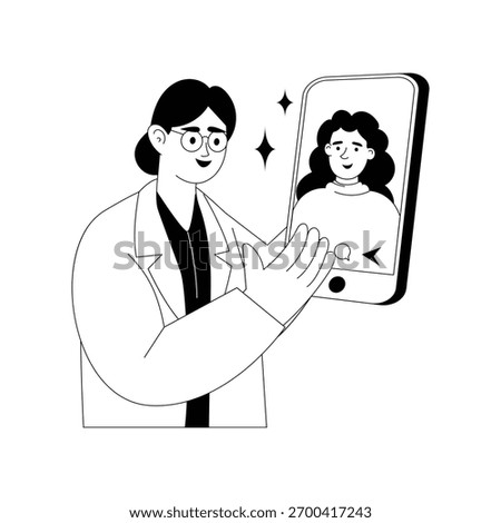 Verifying online identity for secure social access Outline Illustration
