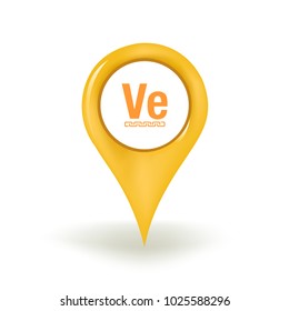 Veritaseum Cryptocurrency Map Pin