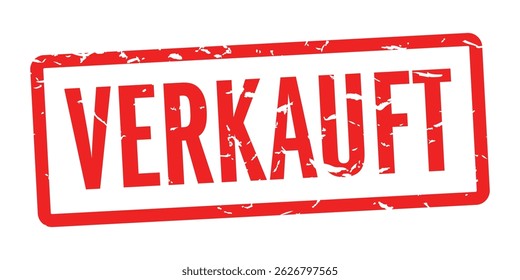 Verkauft, Sold in German language