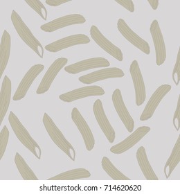 Vermicelli seamless pattern . Hand drawn.