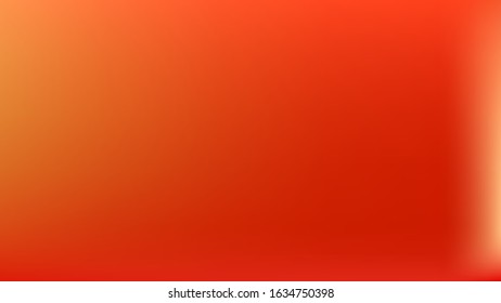 Vermilion colored abstract gradient mesh Background. Magic style graphic. Recent trendy fantasy.  Easy to edit new color vector illustration. Professional texture. Clear banner template.