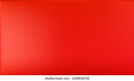 Vermilion colored abstract gradient mesh Background. Breezy trendy fantasy.  Magic style chilly. Usefull texture. Easy to edit pure color vector illustration. Pure banner template.