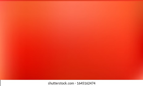 Vermilion colored abstract gradient mesh Background. Crisp banner template. Professional texture. Breezy trendy fantasy.  Magic style unused. Easy to edit fresh color vector illustration.