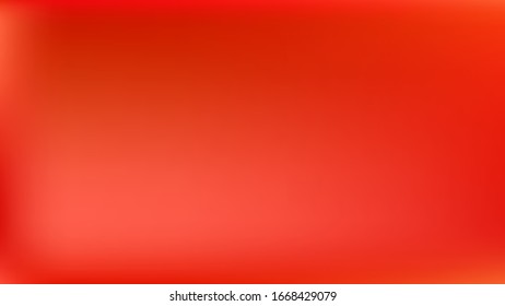 Vermilion colored abstract gradient mesh Background. Clear banner template. Common texture. Clean trendy fantasy.  Easy to edit cool color vector illustration. Magic style smoot.