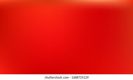 Vermilion colored abstract gradient mesh Background. New trendy fantasy.  Easy to edit pure color vector illustration. Usefull texture. Magic style light. Net banner template.