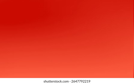 Vermilion colored abstract gradient mesh Background. Pure banner template. Recent trendy fantasy.  Common texture. Easy to edit pure color vector illustration. Magic style smoot.art