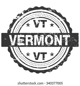 Vermont Grunge Stamp / Badge