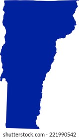 Vermont  Map