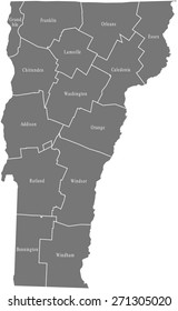 Vermont map