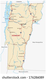 Vermont Road Map