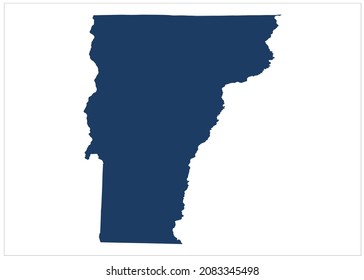Vermont state of USA vector illustration on white background