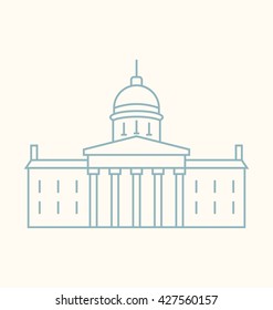 Vermont  Vector Illustration