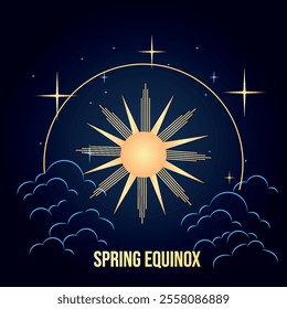 The vernal equinox falls on March 20. In the northern hemisphere, the day becomes longer than the night.