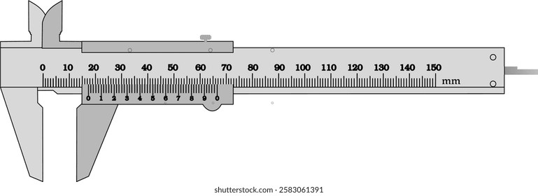 Vernier Caliper for accuracy length measurement