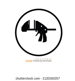 Vernier Caliper icon.vector illustration.