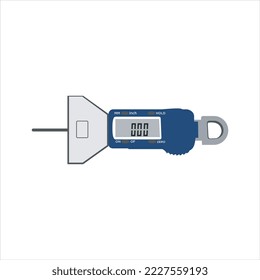 Vector de icono del logotipo de Vernier Calipers
