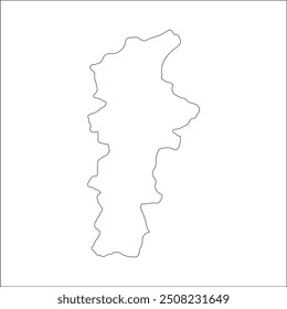 Verno mapa esbozo, Gumla Distrito, Jharkhand estado, República de India, Gobierno de Jharkhand, territorio indio, India oriental, política, aldea, turismo