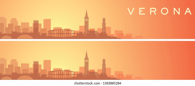 Verona Beautiful Skyline Scenery Banner
