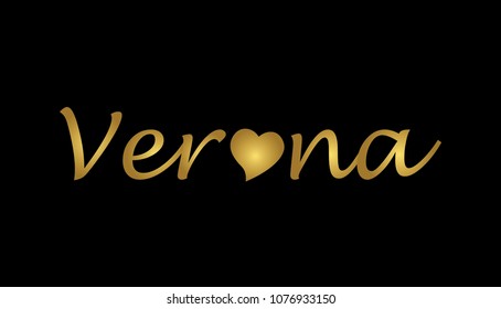 Verona Logo Type Writing