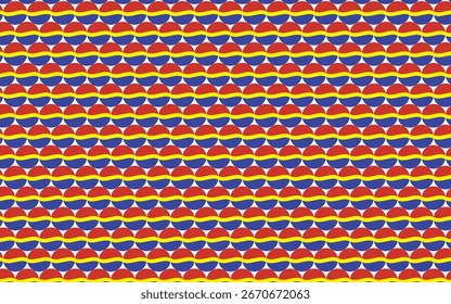 Un diseño abstracto versátil con Formas geométricas y una rica paleta de colores adecuada para diversas aplicaciones creativas.