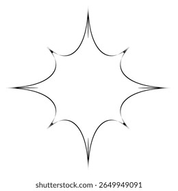 A versatile abstract geometric shape illustration featuring a clean and modern design in a fully scalable vector format Ideal for