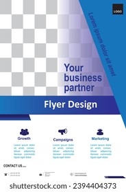 Versatile business flyer: impactful design for diverse promotions. Stand out effortlessly!