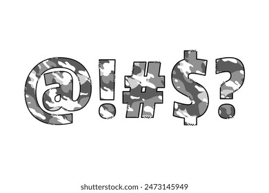 Versatile Collection of Battalion Color Font Doodle Letter Illustration