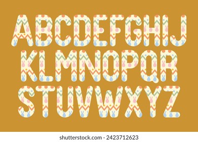 Versatile Collection of Bunny Hop Alphabet Letters for Various Uses