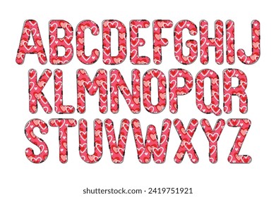 Versatile Collection of Cheerful Alphabet Letters for Various Uses