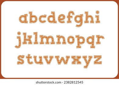 Versatile Collection of Cookie Alphabet Letters for Various Uses