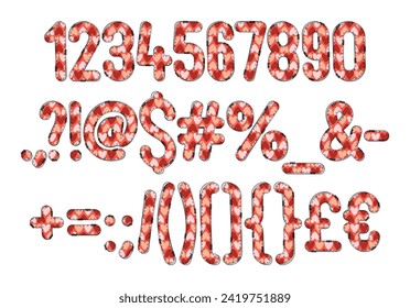 Versatile Collection of Cuddle Numbers and Punctuation for Various Uses