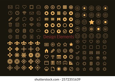 A versatile collection of design elements vector, featuring stylish and customizable graphics. Perfect for digital projects, branding, and creative artwork with premium quality and modern appeal.
