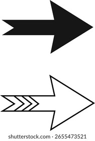 Una colección versátil de iconos direccionales en varios colores, perfecto para interfaces de usuario, navegación e infografías. Incluye flechas que apuntan en múltiples direcciones.